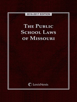 cover image of The Public School Laws of Missouri